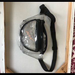 clear nike fanny pack